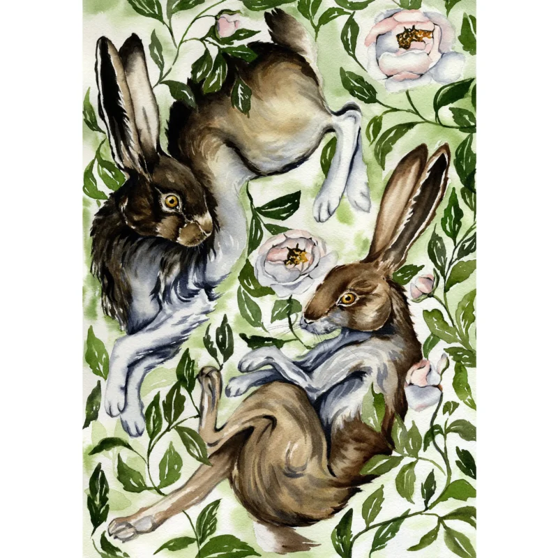 Two Minds, One Field – Fine Art Print